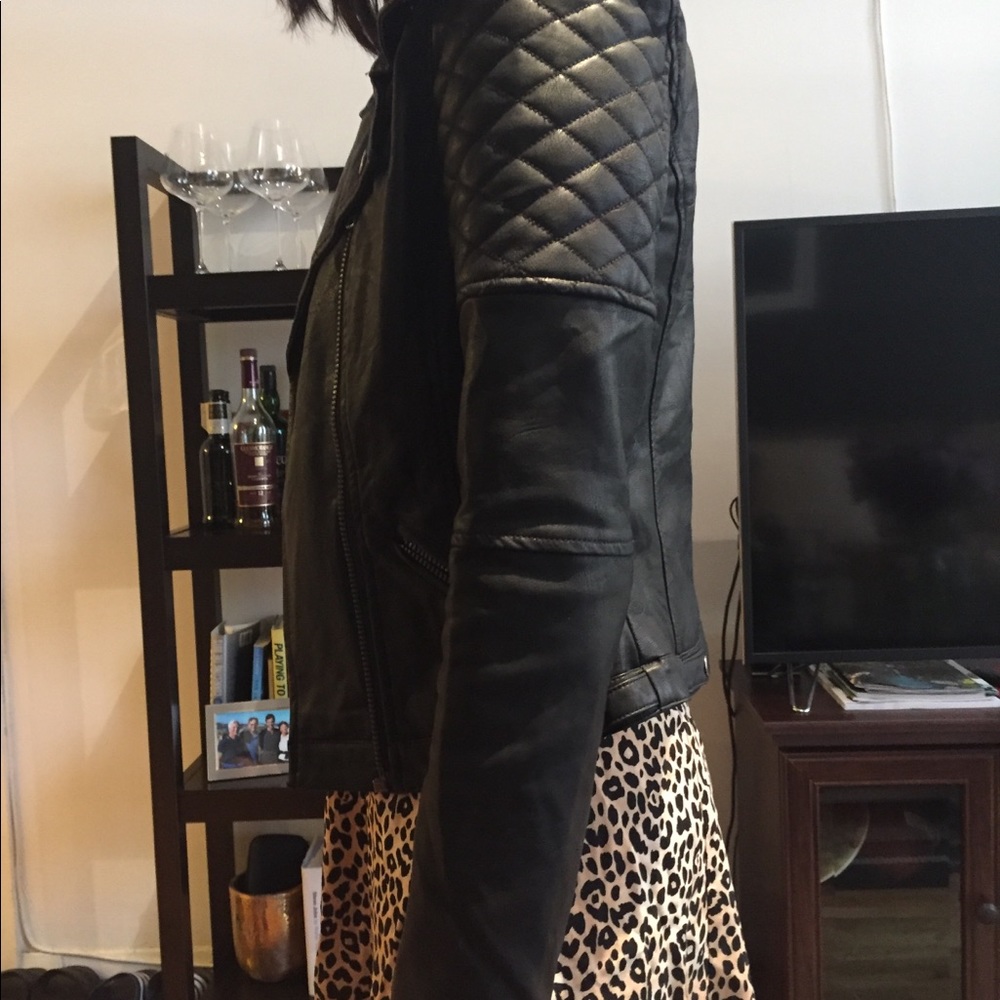 Leather jacket